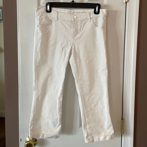 NY&C Skinny Crop denim jeans capris